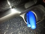 Electric blue Auto part Trigger Metal